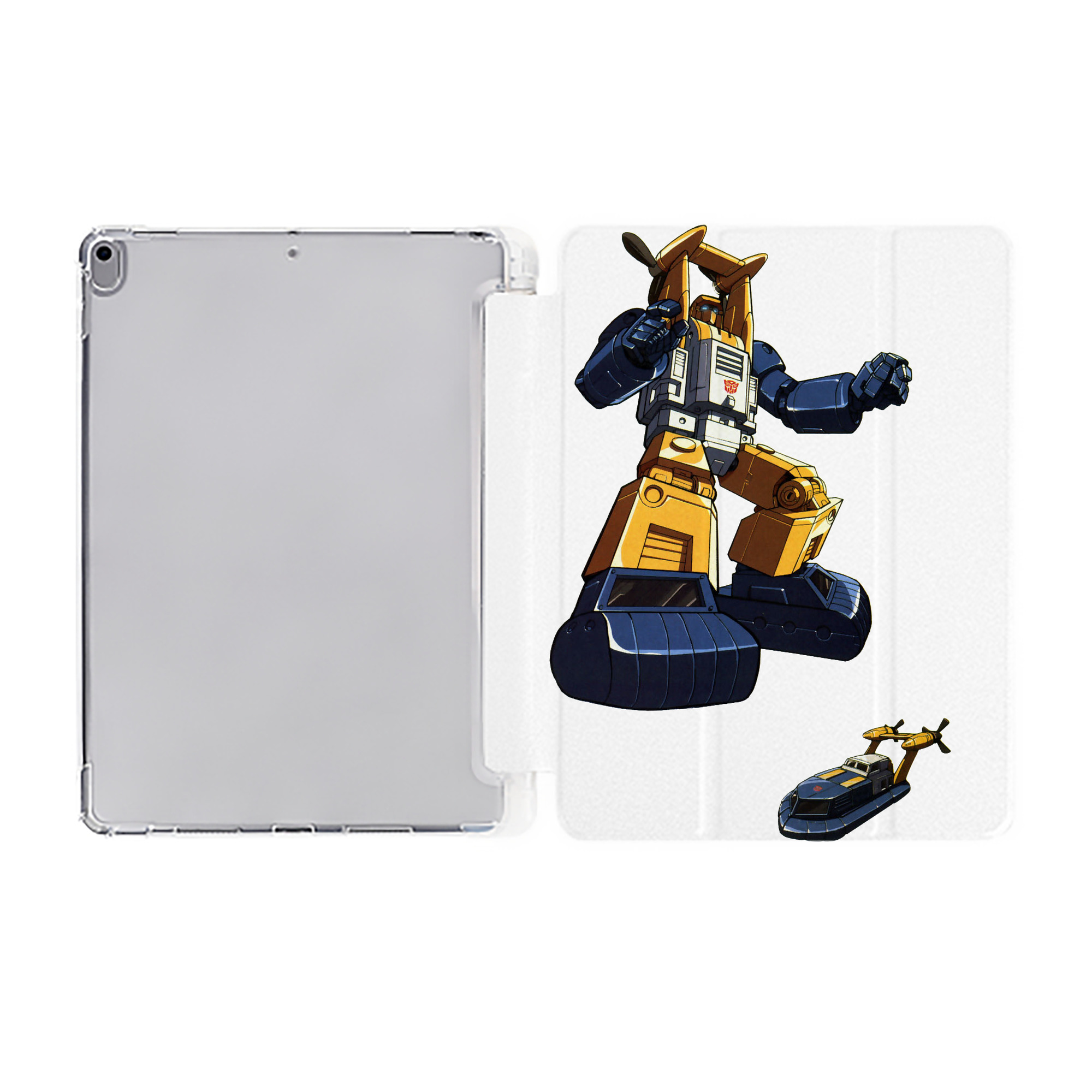 （画像用）  IPad ケース ペン収納付き 三つ折りスタンド PUレザー×シリコン 対応機種9.5/10.5/10.9インチ